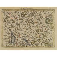 Old, Antique map image download for Burgundiae Comitatus.