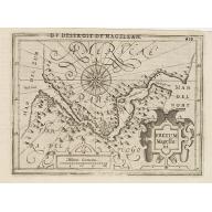 Old, Antique map image download for Fretum Magellani.
