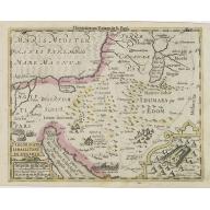 Old, Antique map image download for Peregrinatio Israelitaru In Deserto.