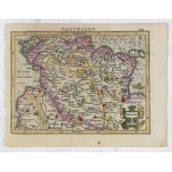 Old, Antique map image download for Holsatia.