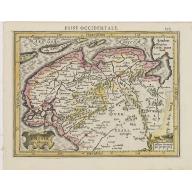 Old, Antique map image download for Frisia Occidenta.