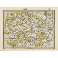 Old, Antique map image download for Stiria.