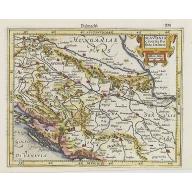 Old, Antique map image download for Slavonia, Croatia Bosnia, Dalmat.