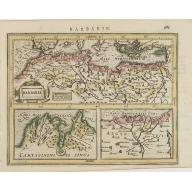 Old, Antique map image download for Barbaria.