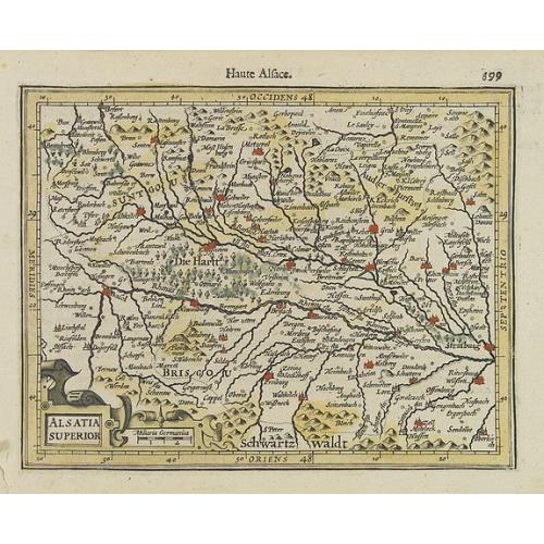 Old map image download for Alsatia Superior.