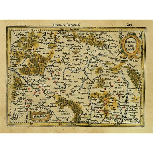 Old map image download for Franckenland.