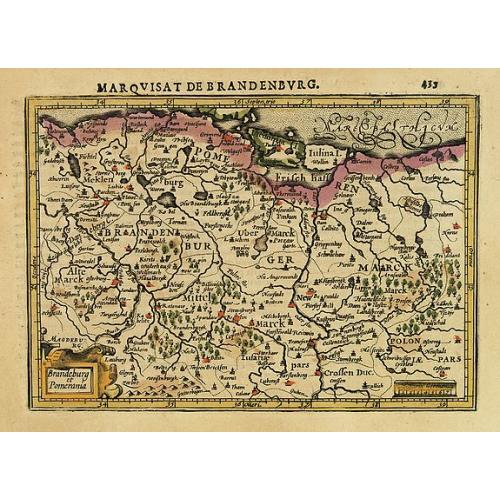 Old map image download for Brandeburg et Pomerania.