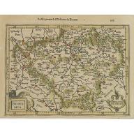 Old, Antique map image download for Bohemia.