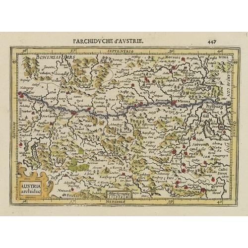Old map image download for Austria archiduc.