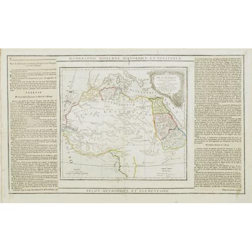 Old map image download for Partie de L'Afrique.. L'Egypte, La Barbarie, La Nigritie &c.