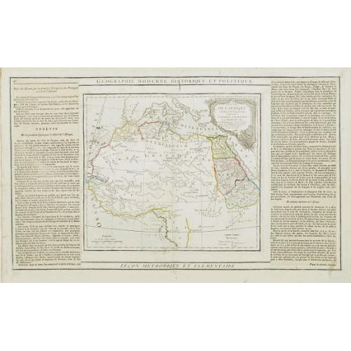 Old map image download for Partie de L'Afrique.. L'Egypte, La Barbarie, La Nigritie &c.