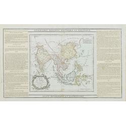Chine, et Indes Avec les Isles avec les Isles, d'après les descriptions les plus exactes . . . 1790.