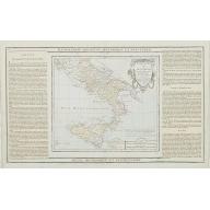 Old, Antique map image download for Etats du Roi des Deux Siciles avec les Métropoles Ecclésiastiques et tous leurs Suffragans..