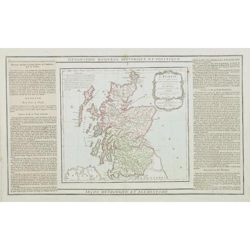 Old map image download for L'Ecosse..