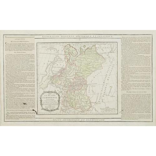 Old map image download for La Russie Européenne Conformément à l'Atlas de cet Empire. . .