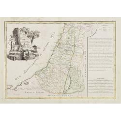 Carte des Douze Tribus d'Israel. . .