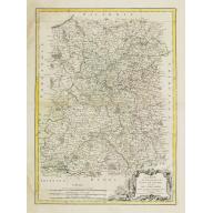 Old map image download for Carte du Gouvernement de L' Isle de France et de celui de L' Orleanois..