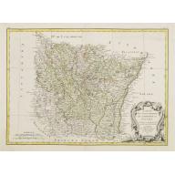 Old, Antique map image download for Carte des Gouvernements de Lorraine et d' Alsace..