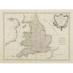 Carte Du Royame D'Angleterre..