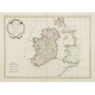 Old map image download for Carte D'Irlande..