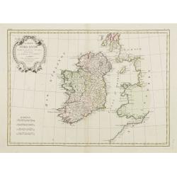 Carte D'Irlande..