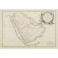 Old, Antique map image download for Carte de l'Arabie qui se divise en Arabie Petrée, Deserte et Heureuse..