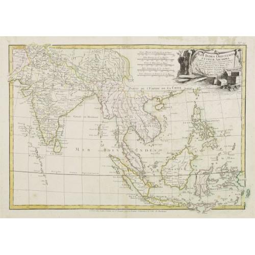 Old map image download for Les Indes Orientales et leur Archipel..