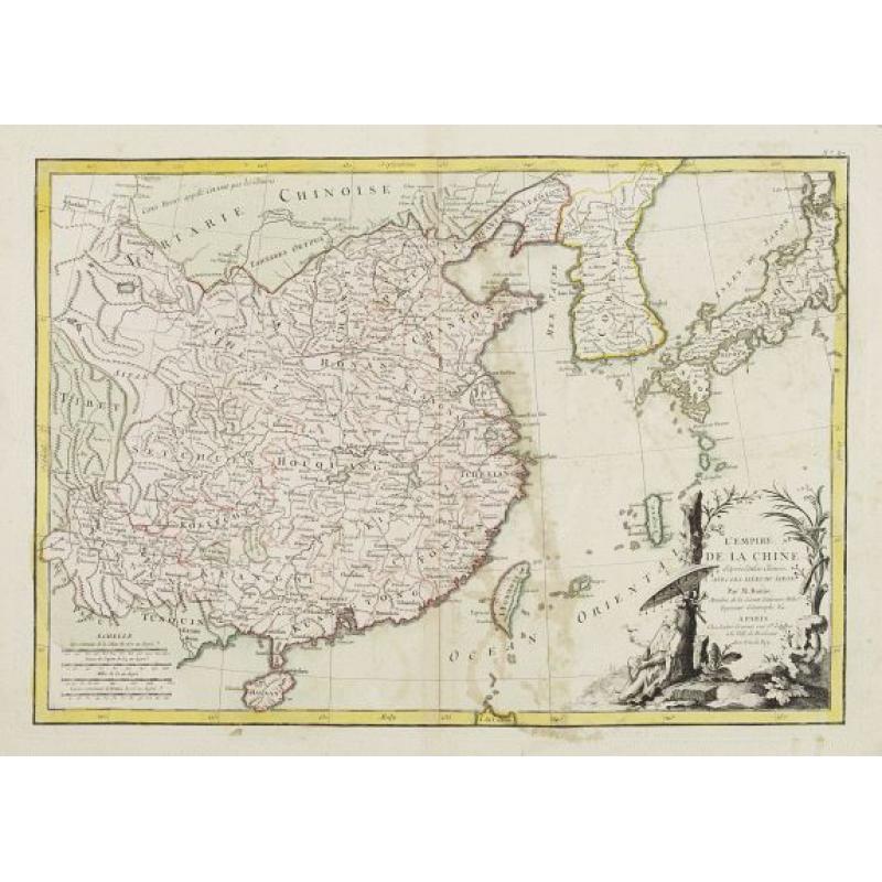 L'Empire de la Chine d'après l'Atlas Chinois, avec les Isles du Japon..