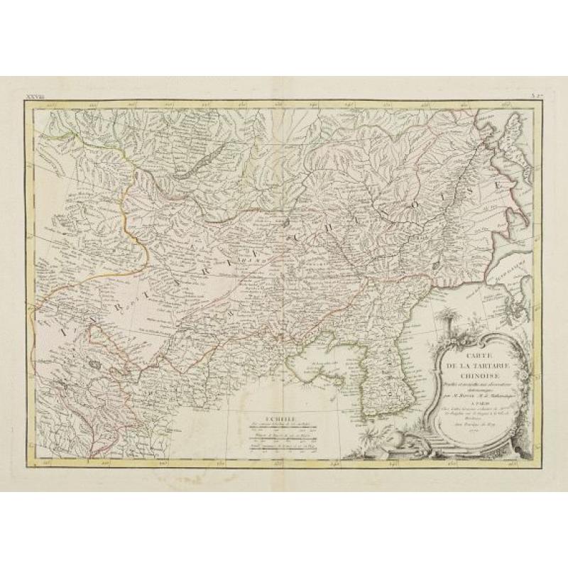 Carte de la Tartarie Chinoise..
