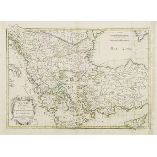 Old map image download for Turquie d'Europe et partie de celle d'Asie..