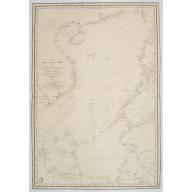 Old, Antique map image download for Carte de la Mer de Chine.. [Together with] Carte des Cotes orientales de Chine.. [Together with] Carte générale de la Mer des Indes..