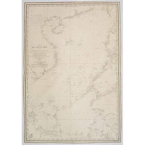 Old map image download for Carte de la Mer de Chine.. [Together with] Carte des Cotes orientales de Chine.. [Together with] Carte générale de la Mer des Indes..