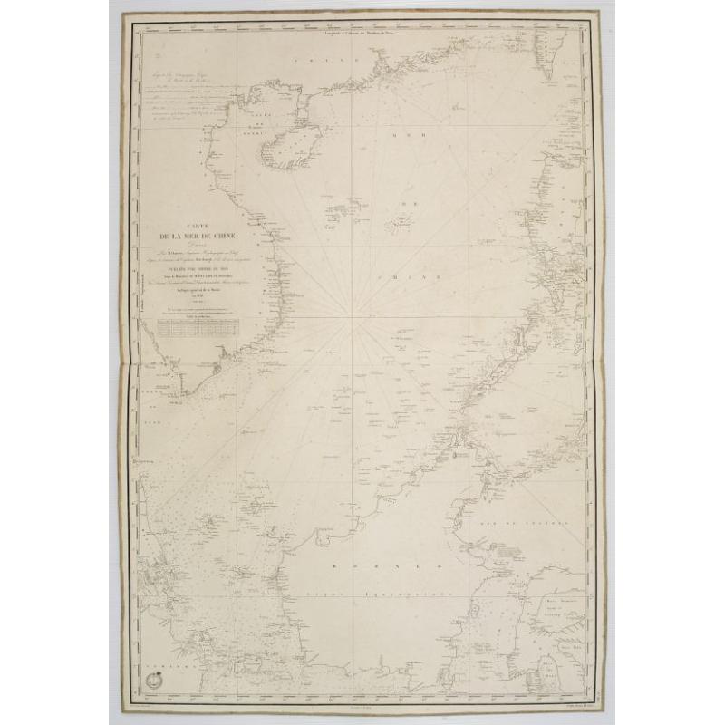 Carte de la Mer de Chine.. [Together with] Carte des Cotes orientales de Chine.. [Together with] Carte générale de la Mer des Indes..