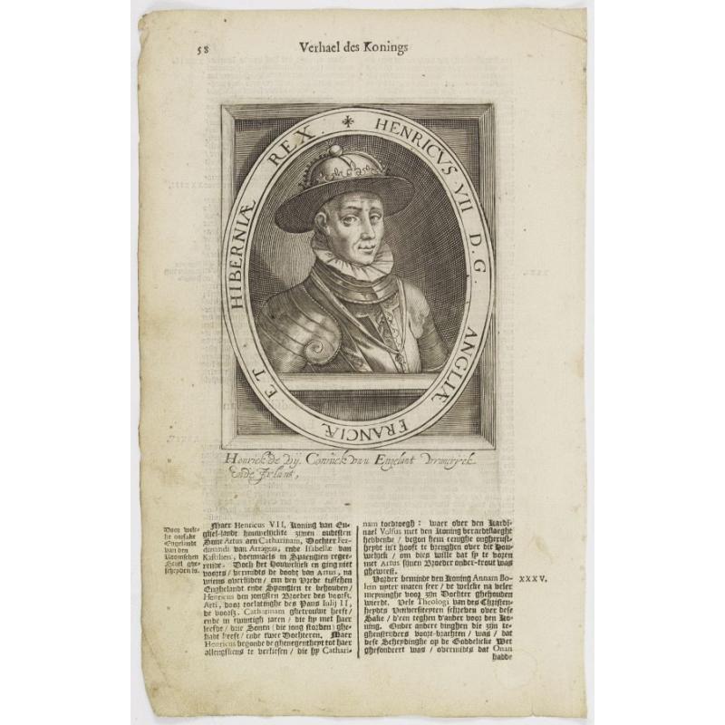 Henricus VII D.G. Angliae Franciae Et Hiberniae Rex.