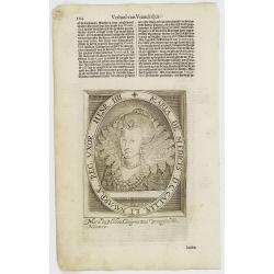 Maria De Medices D. G Galliae et Navarrae Reg. Uxor Henr. IIII.