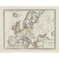 Old, Antique map image download for Europe en 1806.