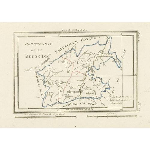 Old map image download for Département de la Meuse Inf.re.