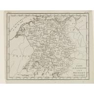 Old map image download for Carte d'Allemagne et de la Republique Helvetique.