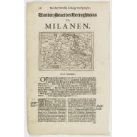 Old, Antique map image download for Milanese.