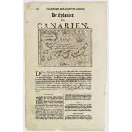 Old, Antique map image download for Canariae I.