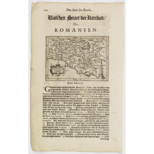 Old map image download for Latium sive Campania di Roma.