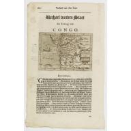 Old, Antique map image download for Congo Regnum Christian. In Africa.