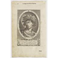 Old, Antique map image download for Divos Iulius Caesar Dictator Perpetuus.