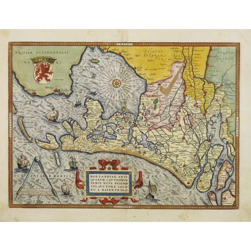 Old map image download for Hollandiae Antiquorum Catthorum. . .