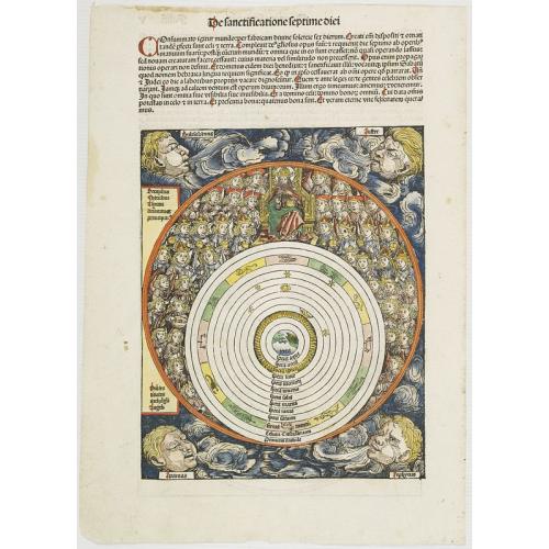 Old map image download for De opere sexte diei. Foliu V. [a Christian-Aristotelian view of the cosmos]