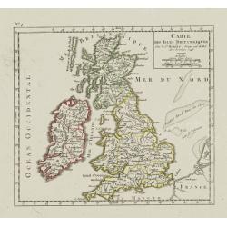 Carte des Isles Britanniques.