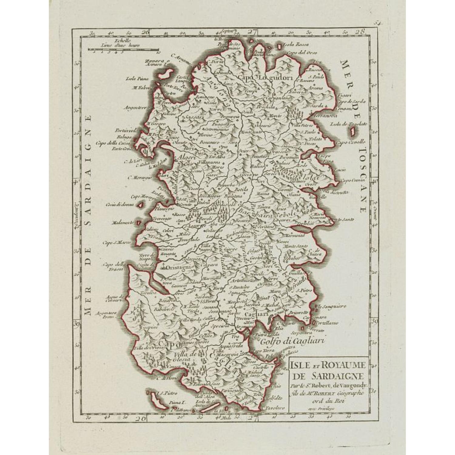 Isle et Royaume de Sardaigne.