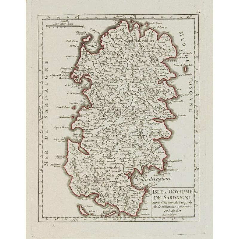 Isle et Royaume de Sardaigne.