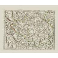 Old, Antique map image download for Carte des Sources du Po où se trouve la Partie Merid.le de la Prin.té de Piemont.