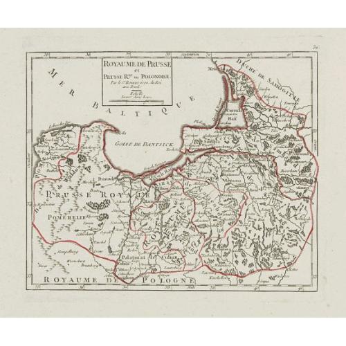 Old map image download for Royaume de Prusse et Prusse Rle. ou Polonoise.